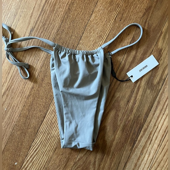 Joah Brown Gray Bikini Bottom - Picture 2 of 12